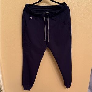 Figs Navy Blue Jogger Pants